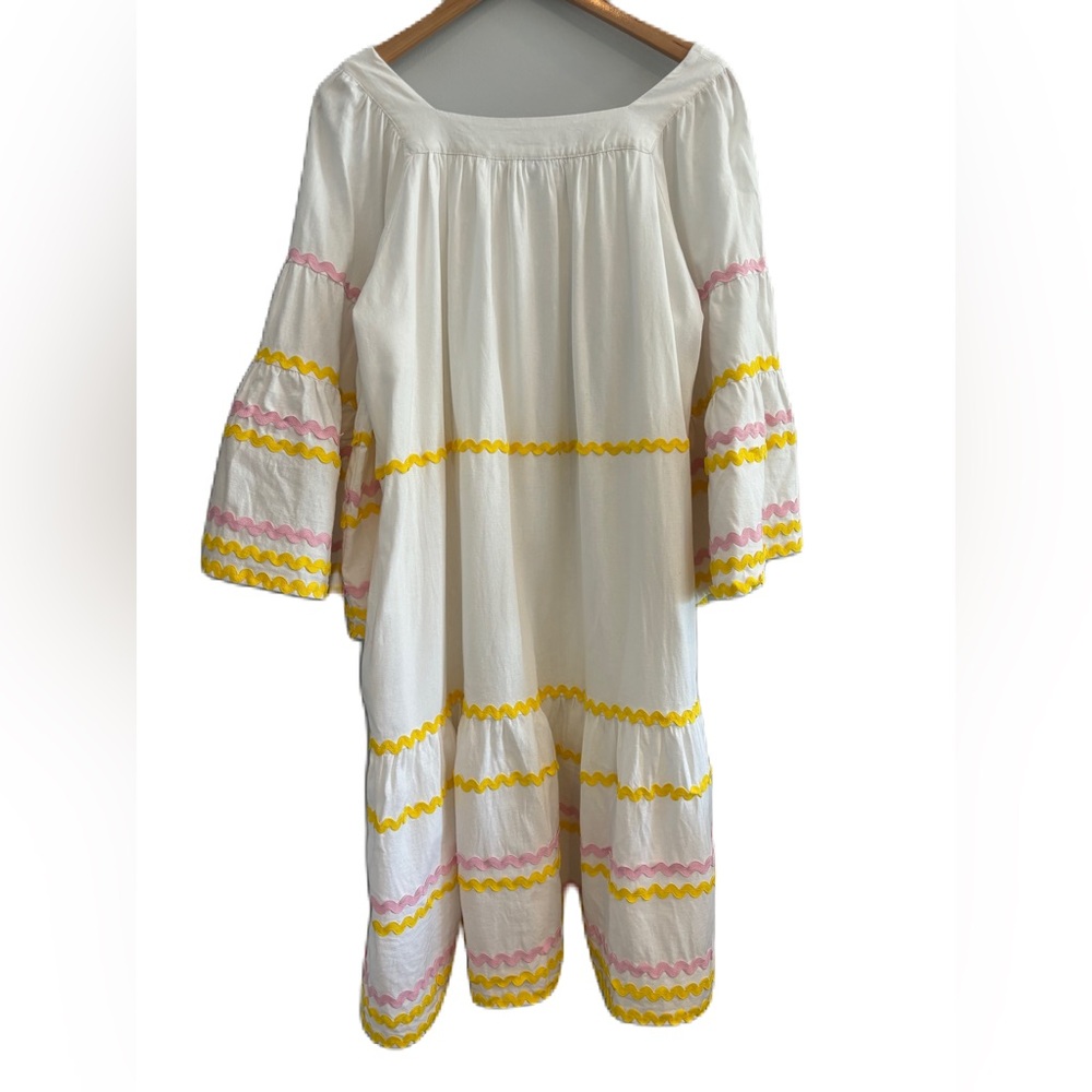 Lisa Marie Fernandez x Target Ric Rac Flare Dress Size Large - Picture 3 of 6